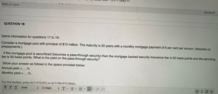 of $5million. The duration of the bond is 4 years. The bond