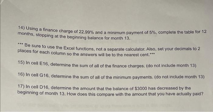 am struggling 1) Open Excel/ Google Sheets and create a new sheet