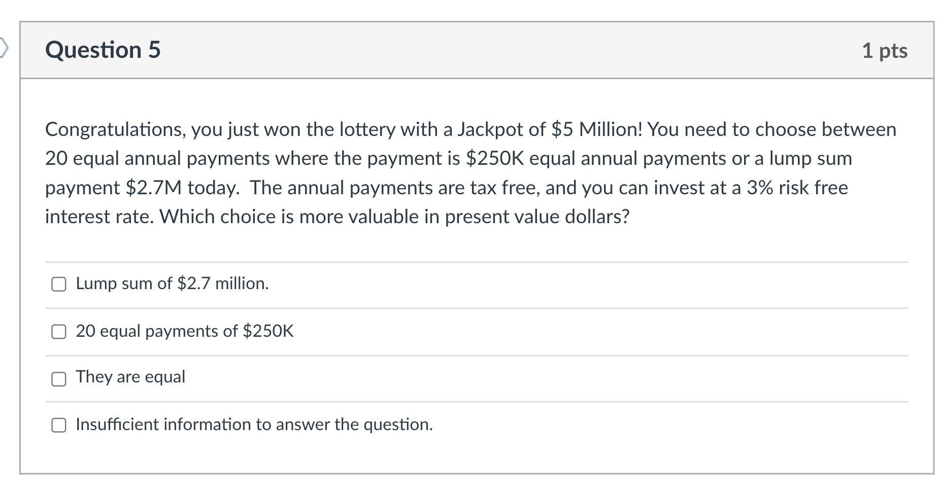 There can be more than one right answer to this question. Please