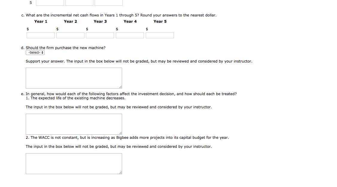 one of its bottling machines with a newer and more efficient one.