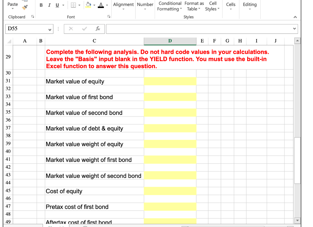 D E F G H I J 1 2 Dinklage Corp. has