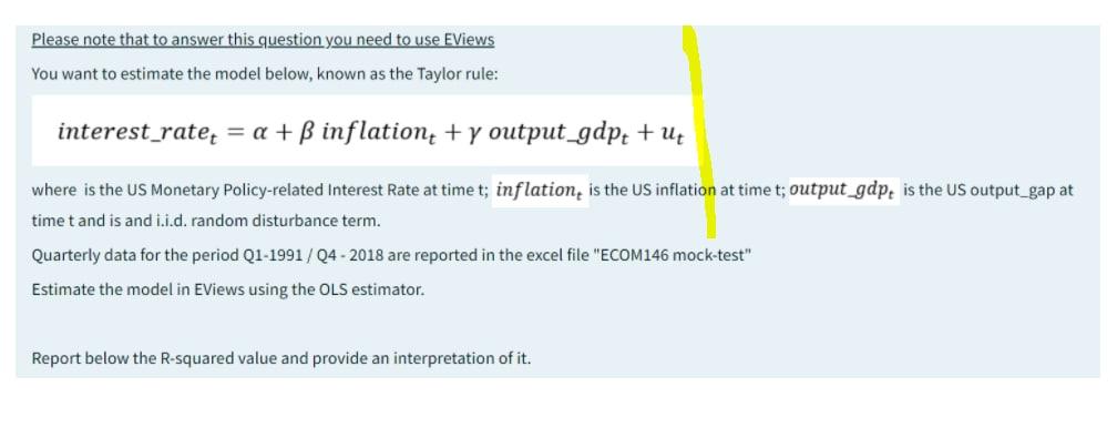 Please note that to answer this question you need to use