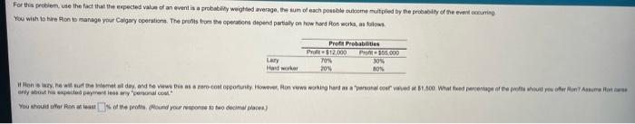  For this problem ude the fact that the expected value of