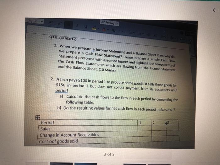  12 Editing Q3 B. (20 Maris) 1. When we prepare a