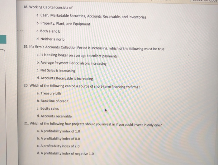 Treasury and the Federal Reserve d. Accounting and Auditing 10. An annual