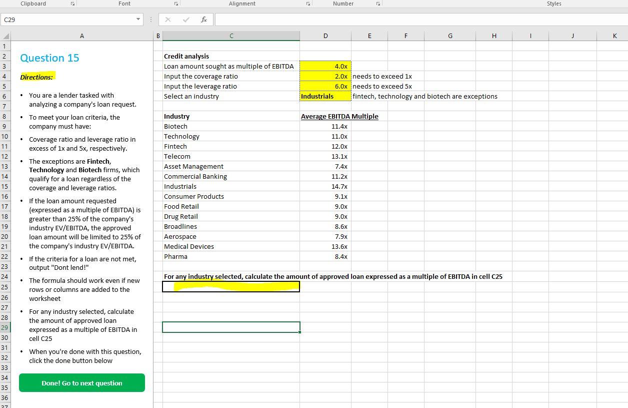 Clipboard Font 5 Alignment Number Styles C29 fac A B D