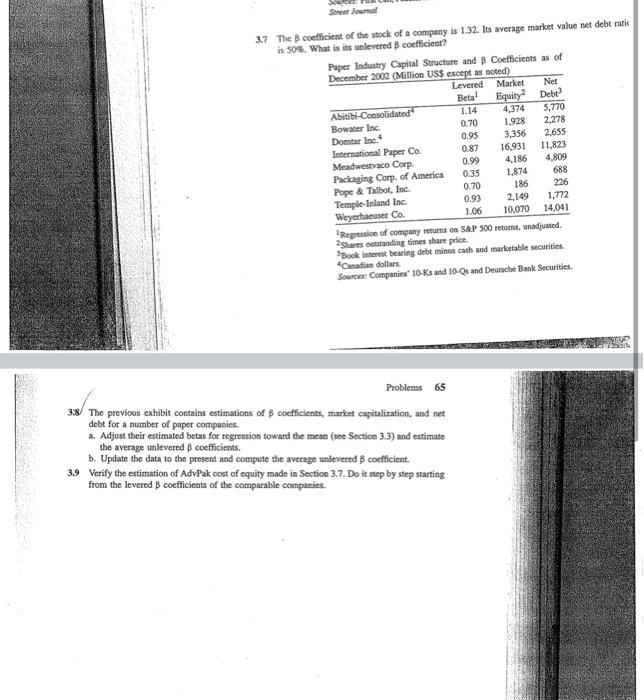  Please do 3.8 Part A only... Fill in the missing numbers