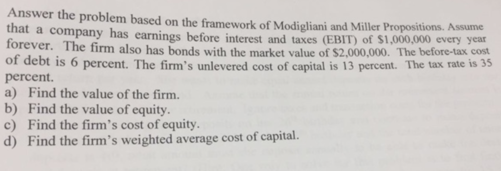Please do it in clear septs and write the formula for each