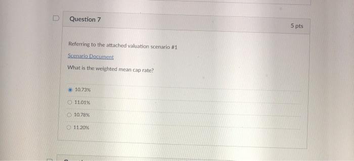 2 5 pts Investment Value using income capitalization (equity residual model) estimates
