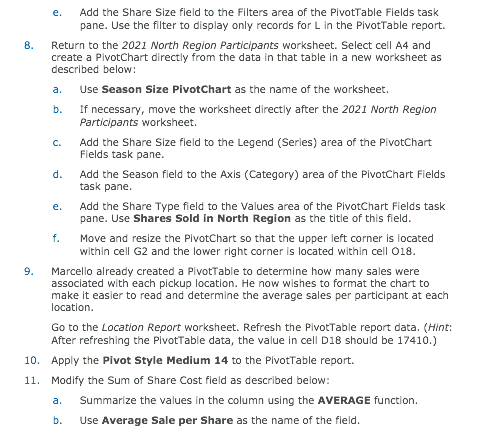 large, and regular (for those shares without different size options). Marcello wants