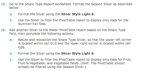 over time Go to the 2018-2021 Share Size Chart worksheet. Remove the