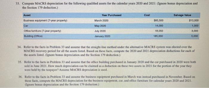 please answer question 33 & 34 only. zoom to see it clear.