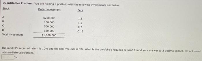 Enterprises: State of Economy Probability Rate of return Strong Normal Weak 0.25
