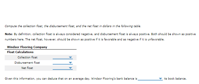the use of float Float is defined as the difference between the