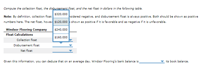 A lag often occurs between the time receipts and disbursements are recorded