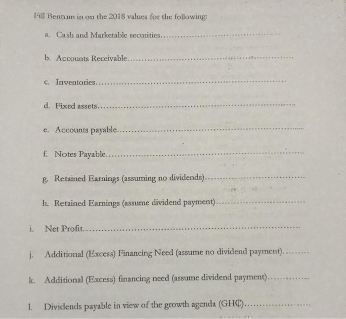 , a fishing company, has just approached you to help in determining