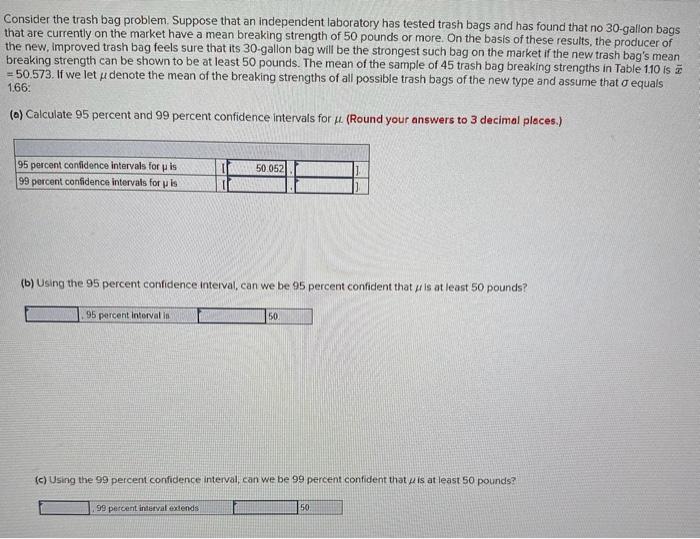 Please help. will leave reciew fast! Consider the trash bag problem. Suppose