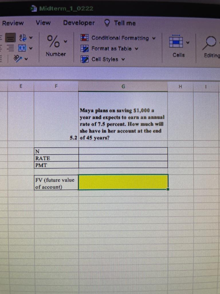 Maya plans on saving $1,000 a year and expects to earn an