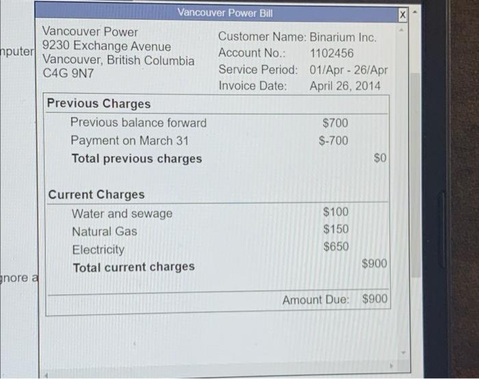 a $60,000 Total Deposits X Inter-Office Memo 1 Date: April 1, 2014