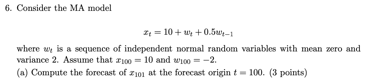 This is about financial time series. Please write down in details. Thanks.