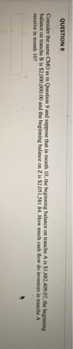 a servicing fee of 0.6% and prepayment is according to 100% PSA.