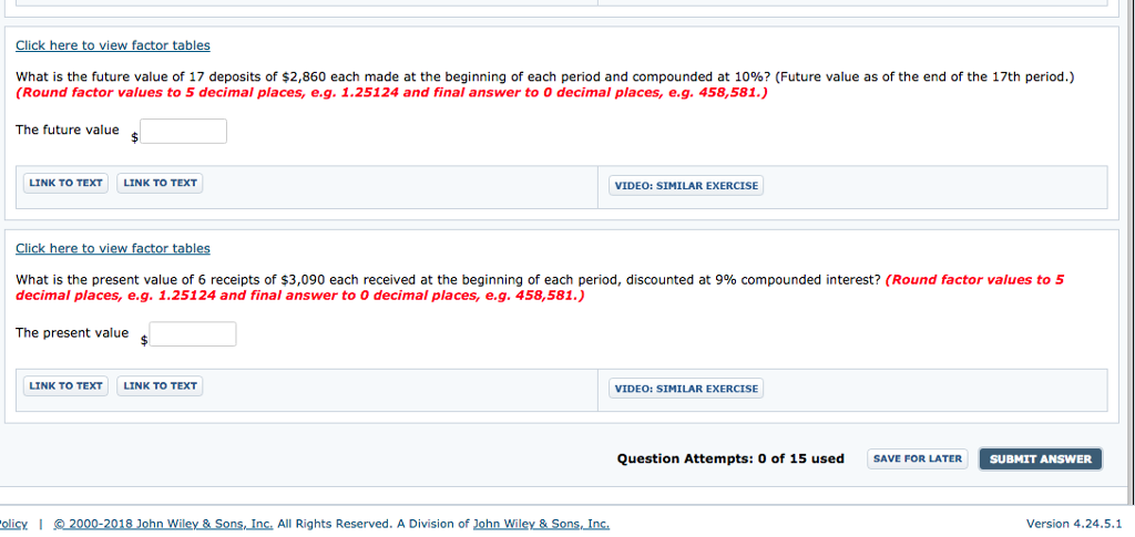 (Each case is independent of the others) Click here to view factor