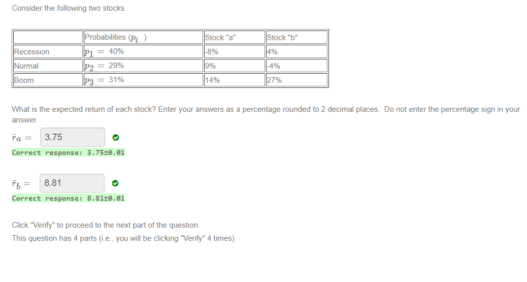 2) Using the correct answers from the previous question, what is the