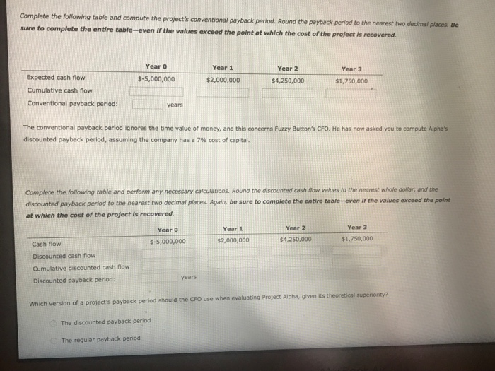 fund the project, and the project is not competing for funding with