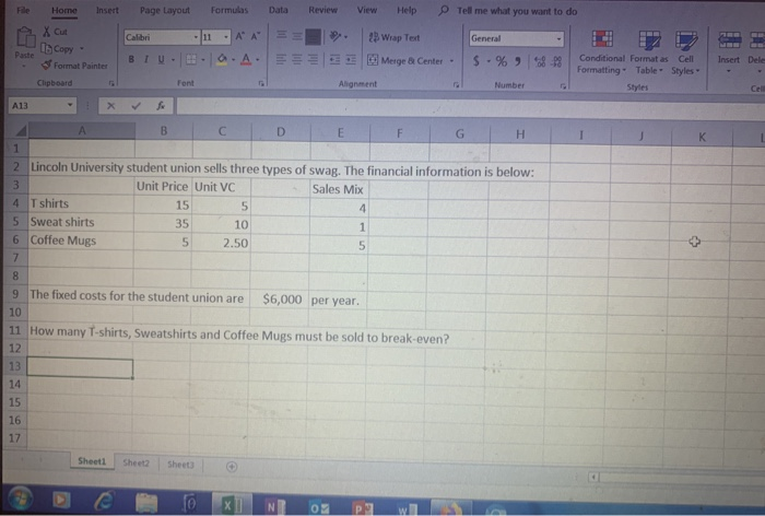  File Home Insert Data Review View Help Tell me what you