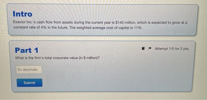 maturity of 5.8%. Simple Corp.'s average tax rate is 18% and its