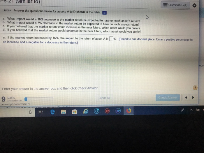 data table below in order t s contents into a spreadsheet.) Asset