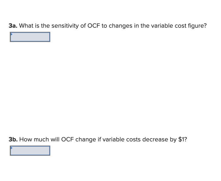 straight-line to zero over the life of the project. Sales are projected
