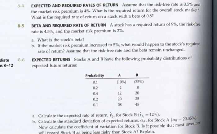 Problems 8-4, 8-6, 19 (a,b,c,d,f) on excel. please post work. 8-4 8-5