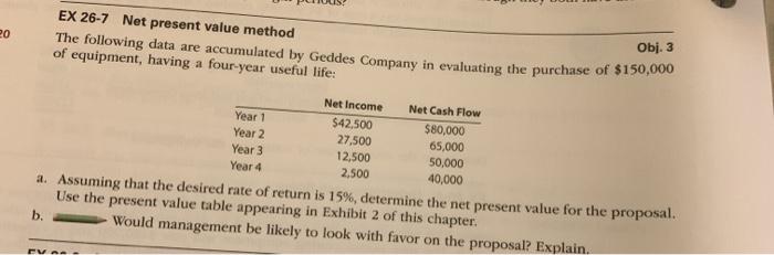 Company is considering an investment in one of two new product lines.