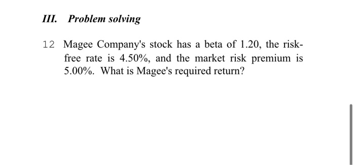 consists of $50,000 invested in Stock x and S50,000 invested in Stock