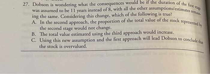  Please answer 19-22 & 27 will give thumbs up! 27. Dobson