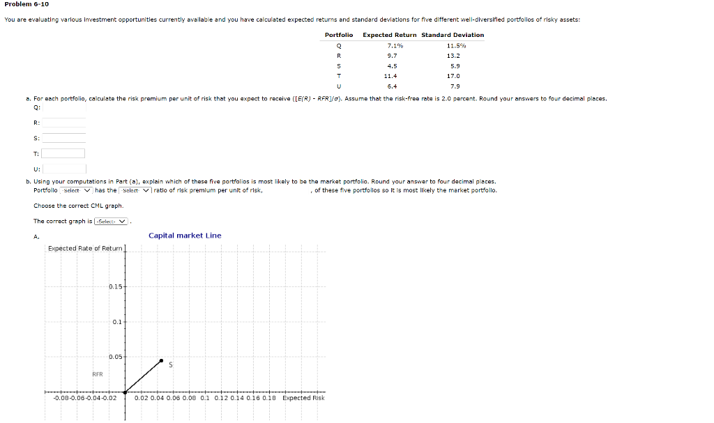  Q: R : S: T: U: b. Using your computations in