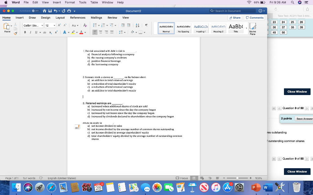  Word File 68 % Edit Tools Table Window Help Fri 9:26
