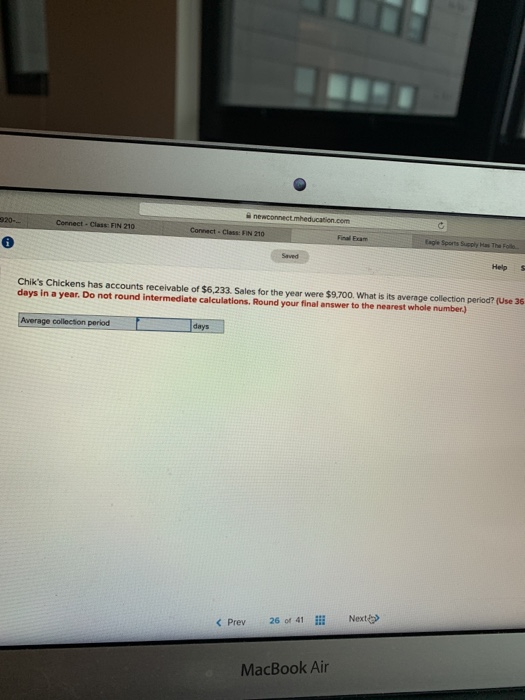  newconnect.meducation.com Connect Class FIN 210 Connect Class FIN 210 Eagle Sports