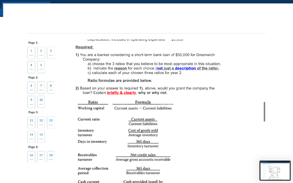 5 Question 24 (10 points) The following information pertains to Greenwich Company.
