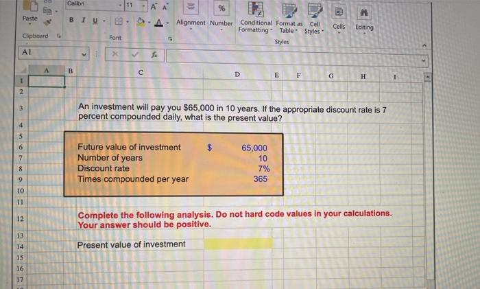  Calibri %6 Paste BIU - A Alignment Number Conditional Format as