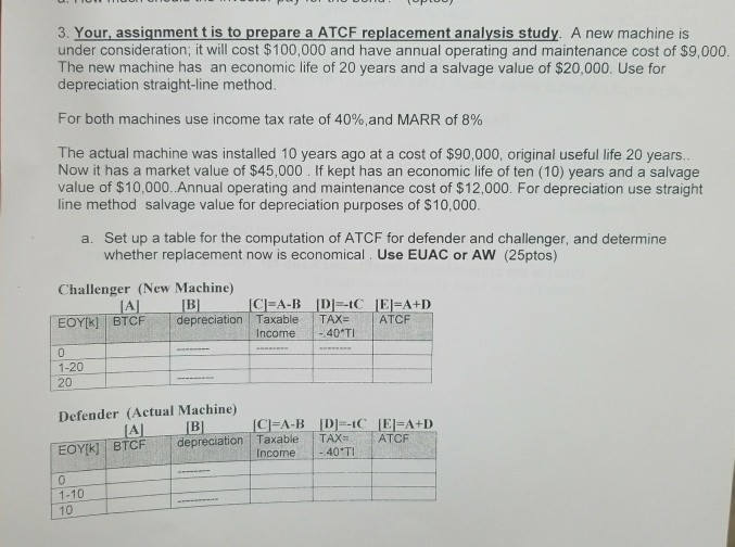  i need all steps please 3. Your, assignment t is to