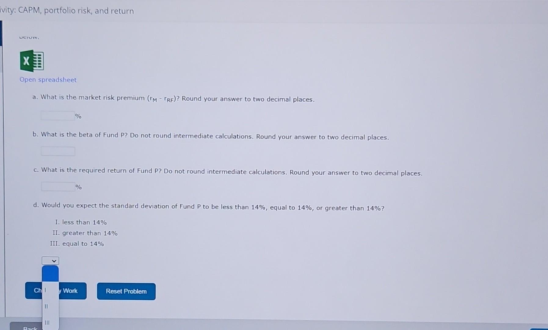 for three stocks, Stocks A, B, and C. The returns on the