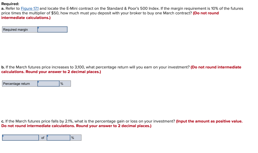 locate the E-Mini contract on the Standard \& Poor's 500 Index. If