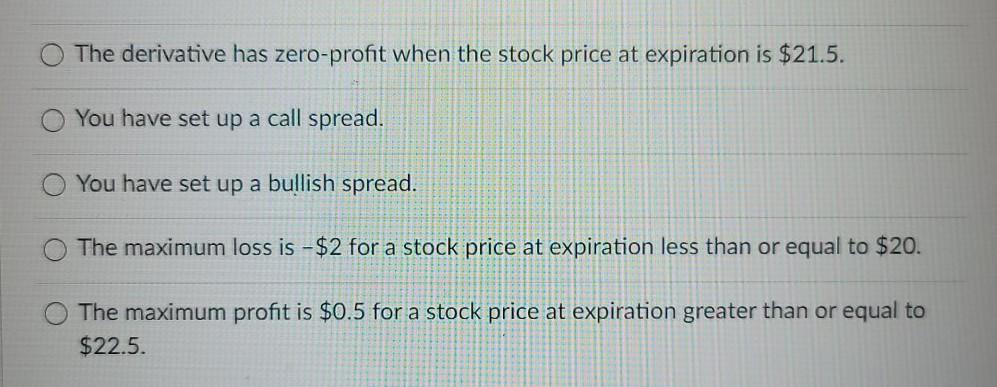 named company OPPS to answer the questions that follow: The current stock