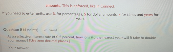 and dollar amounts. This is enforced, like in Connect If you need