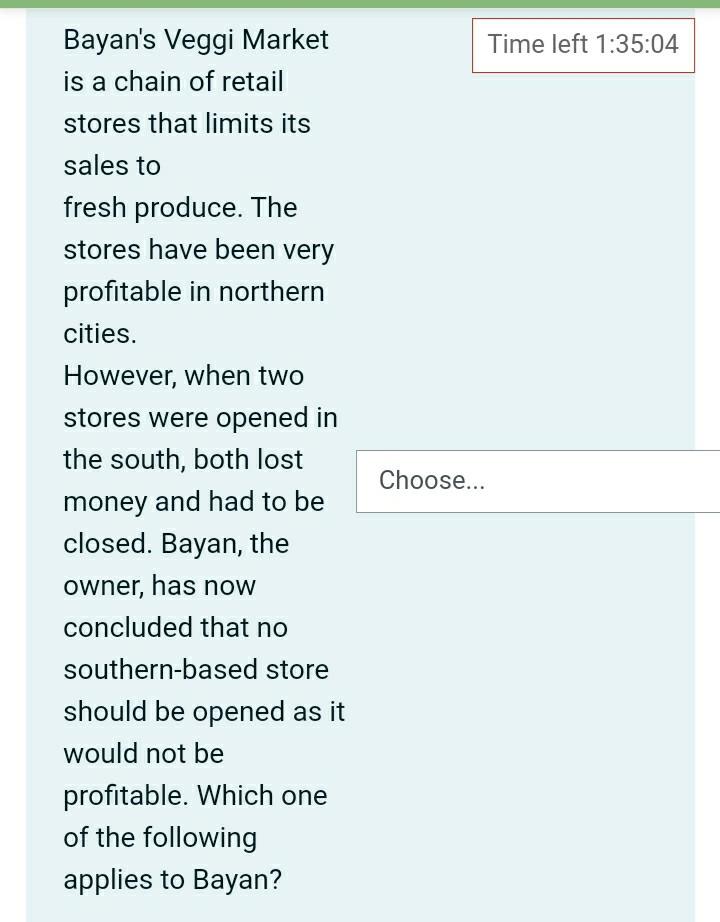 in a cosmetics store for a year. She knows that on average,