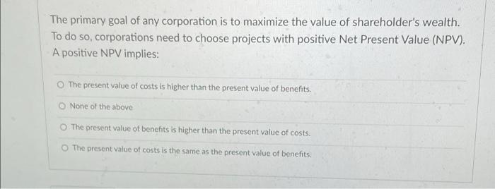 company. What is the company's weighted average cost of capital (WACC)? Long-term