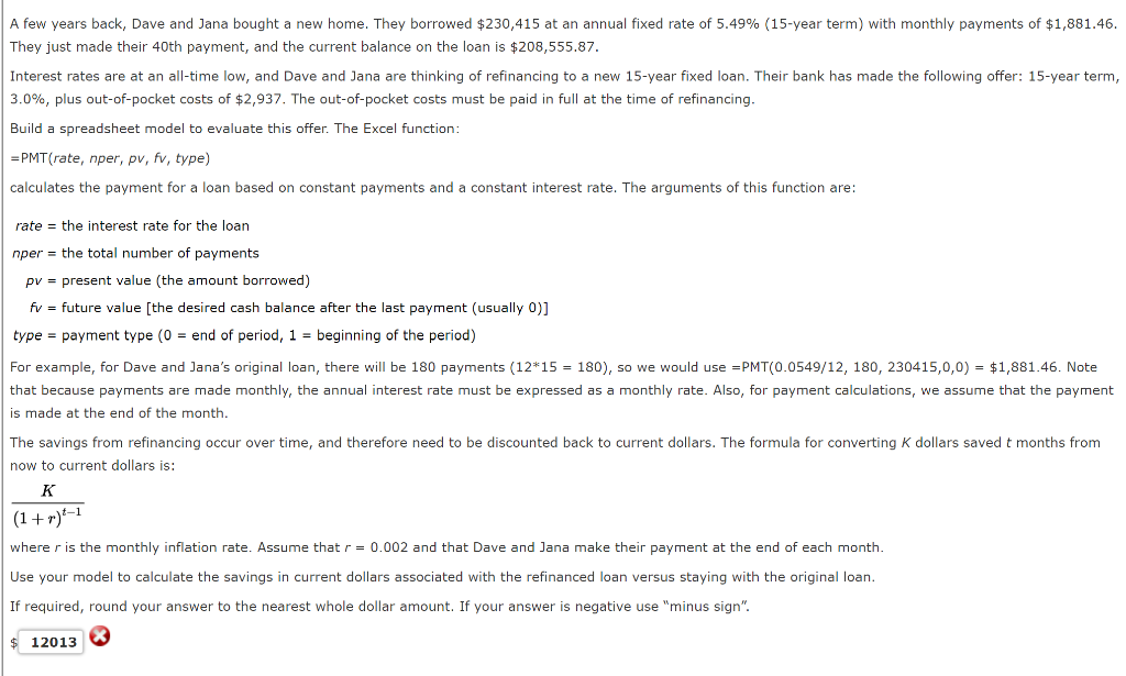 **PLEASE read full question- this pertains to the 40th payment. This is