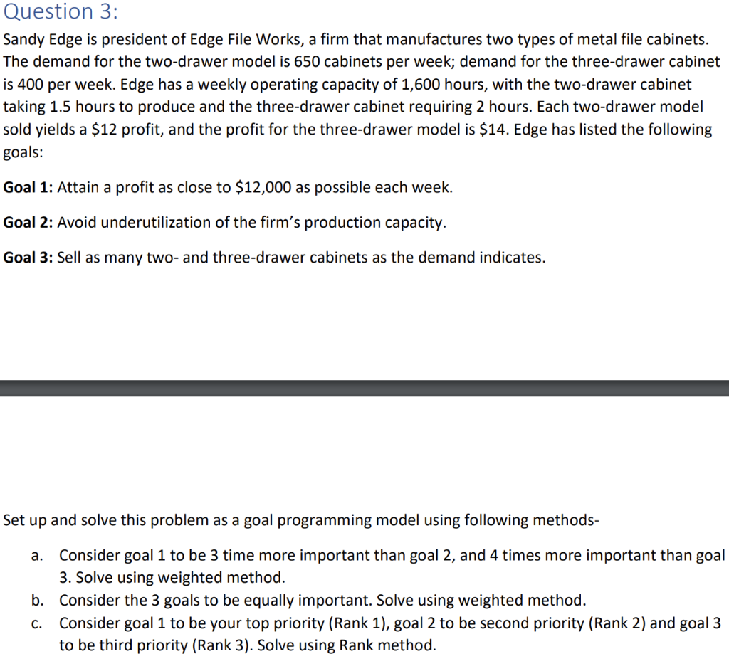I need this answered using excel with formula and Solver screenshots. Question